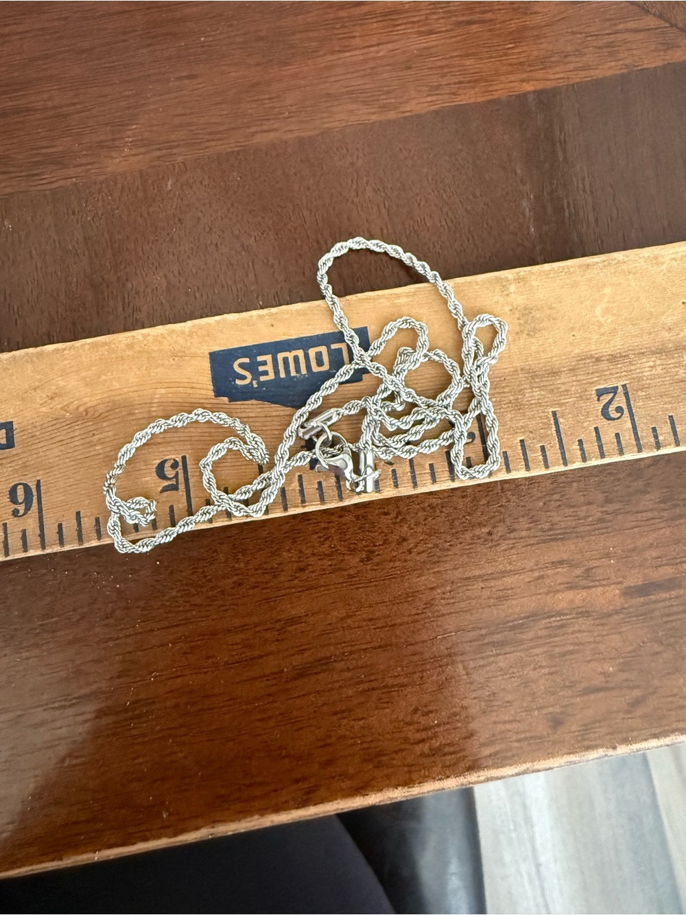 New no tag stainless steel necklace